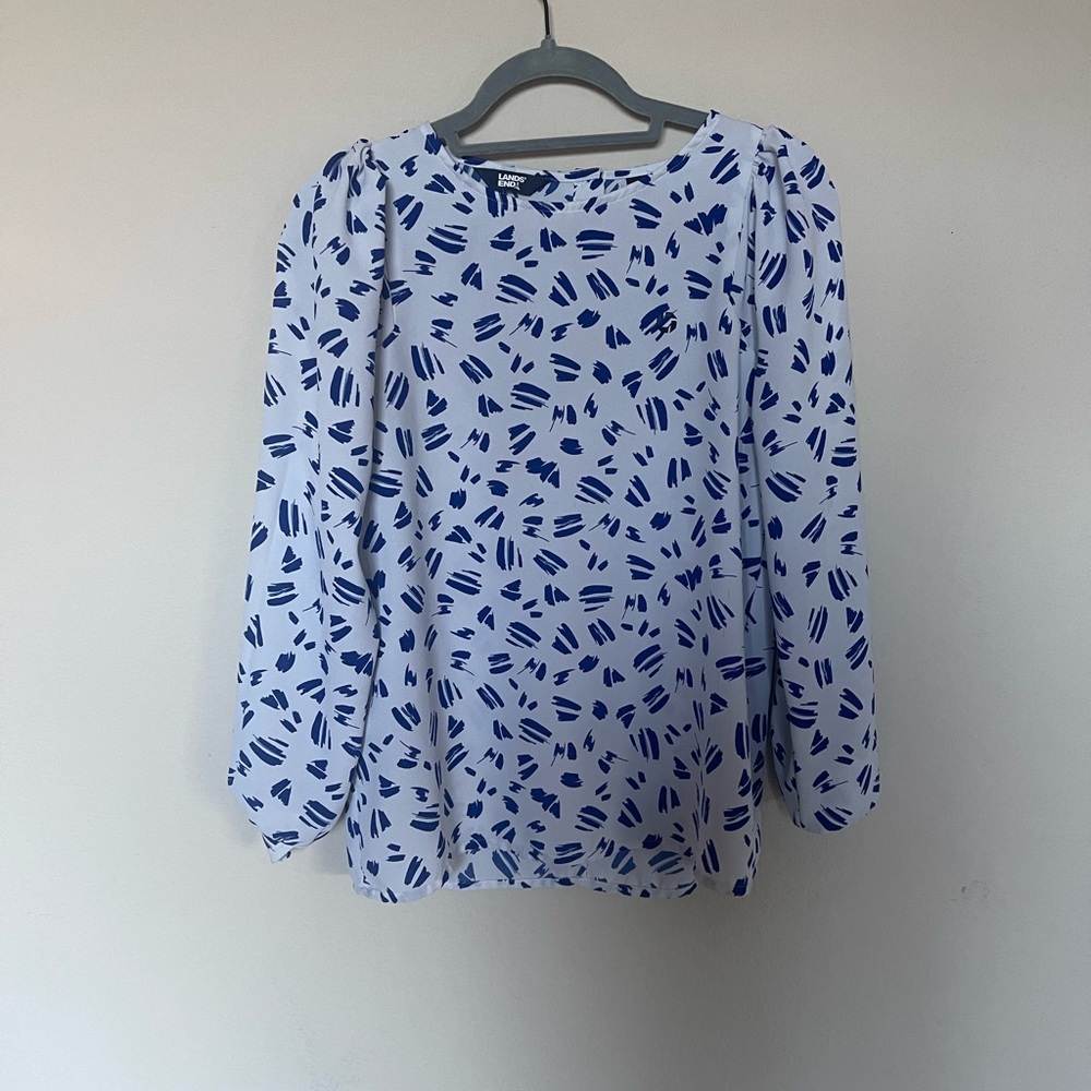 Lands End Chase Blouse